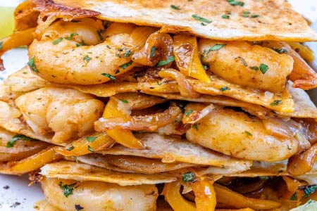  shrimp quesadilla